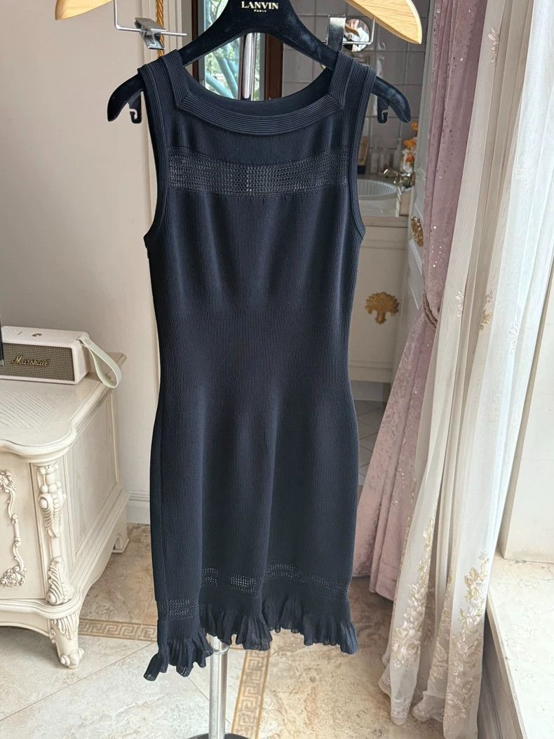 Alaia Elegant Sleeveless Knit Dress Size 38 Size US 38 / EU 54 - 2 Thumbnail