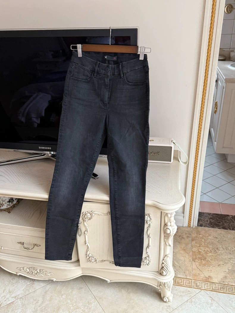 Levi's Frame JBRAND Black Slim Fit Jeans Size US 26 / EU 42 - 4 Thumbnail