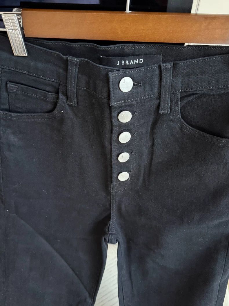 Levi's Frame JBRAND Black Slim Fit Jeans Size US 26 / EU 42 - 7 Thumbnail