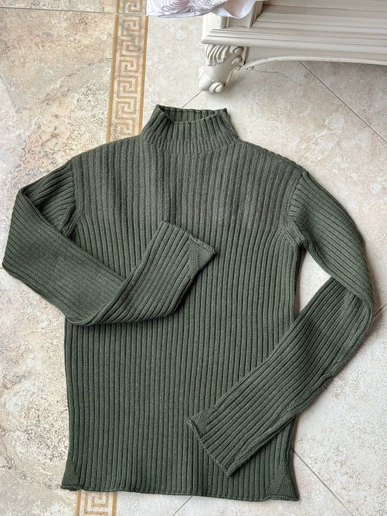 Jil Sander Jil Sander High Neck Wool Sweater Size S Size US S / EU 44-46 / 1 - 2 Thumbnail