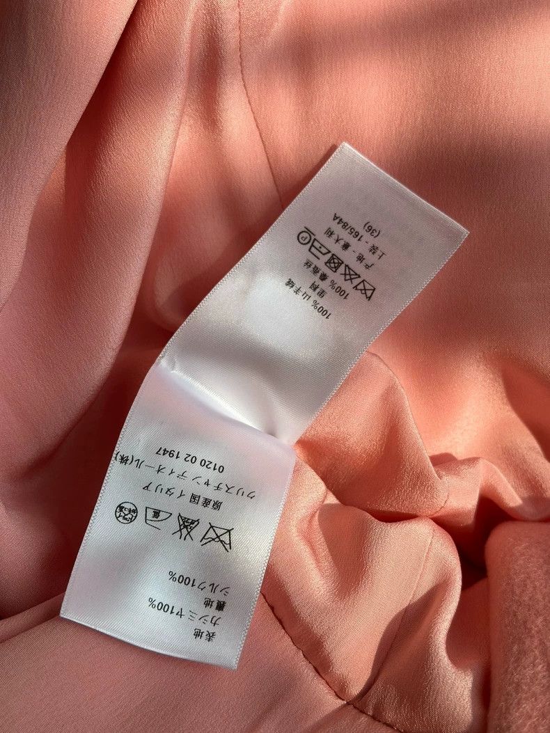 Dior Pink Cashmere Coat by Christian Dior Size US S / EU 44-46 / 1 - 6 Thumbnail