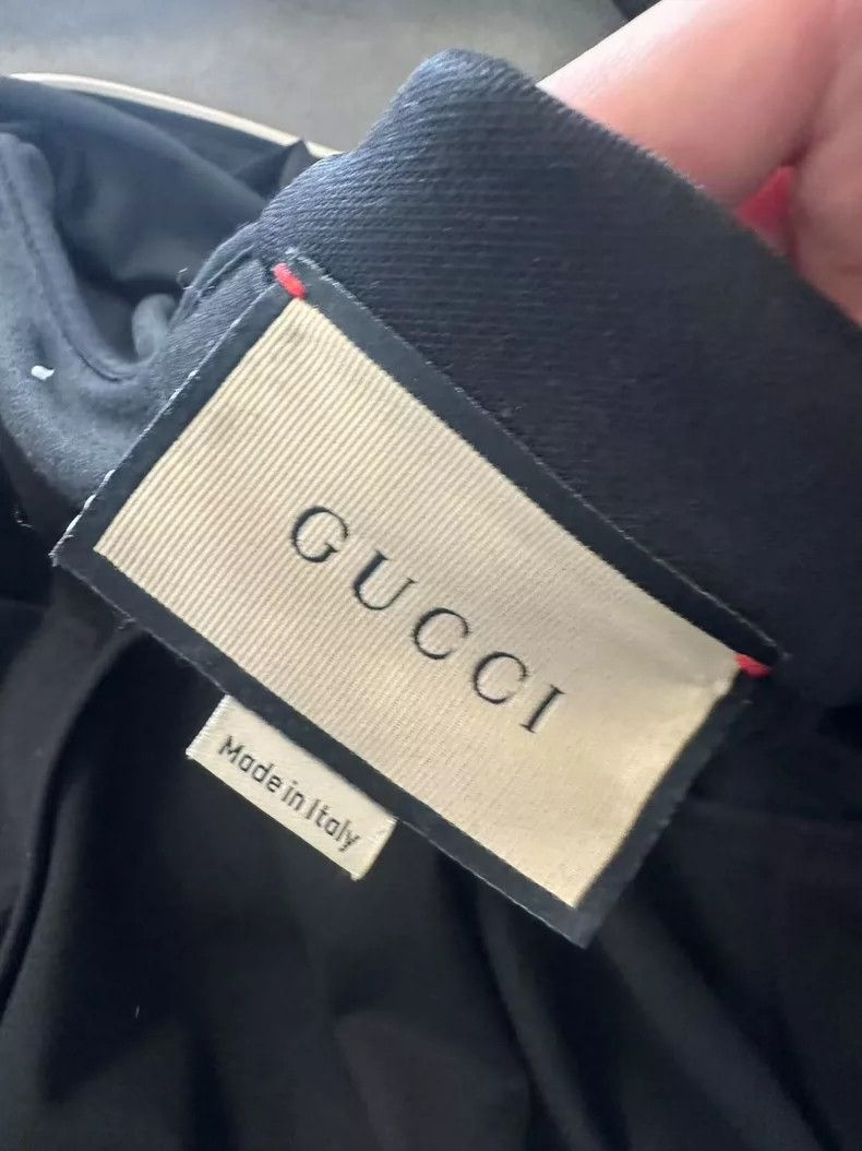 Gucci Gucci Black Reflective Zip Jacket XXL Size US XXL / EU 58 / 5 - 5 Thumbnail