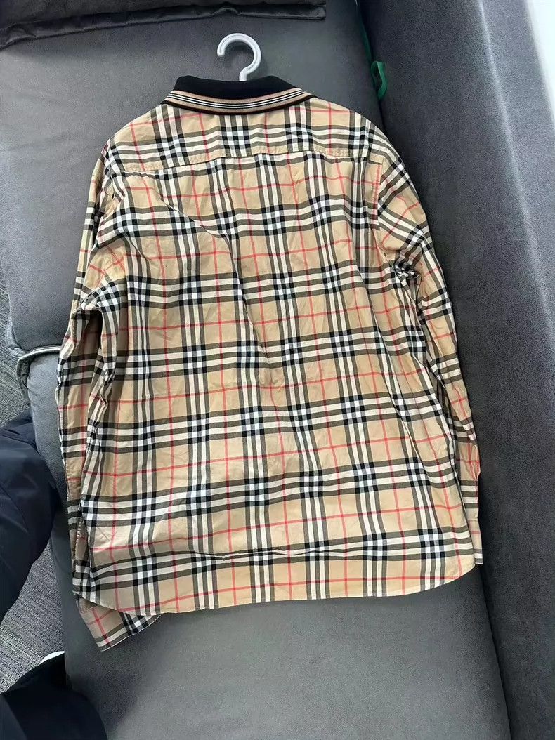 Burberry Burberry Classic Check Long Sleeve Shirt Size US XXL / EU 58 / 5 - 2 Thumbnail