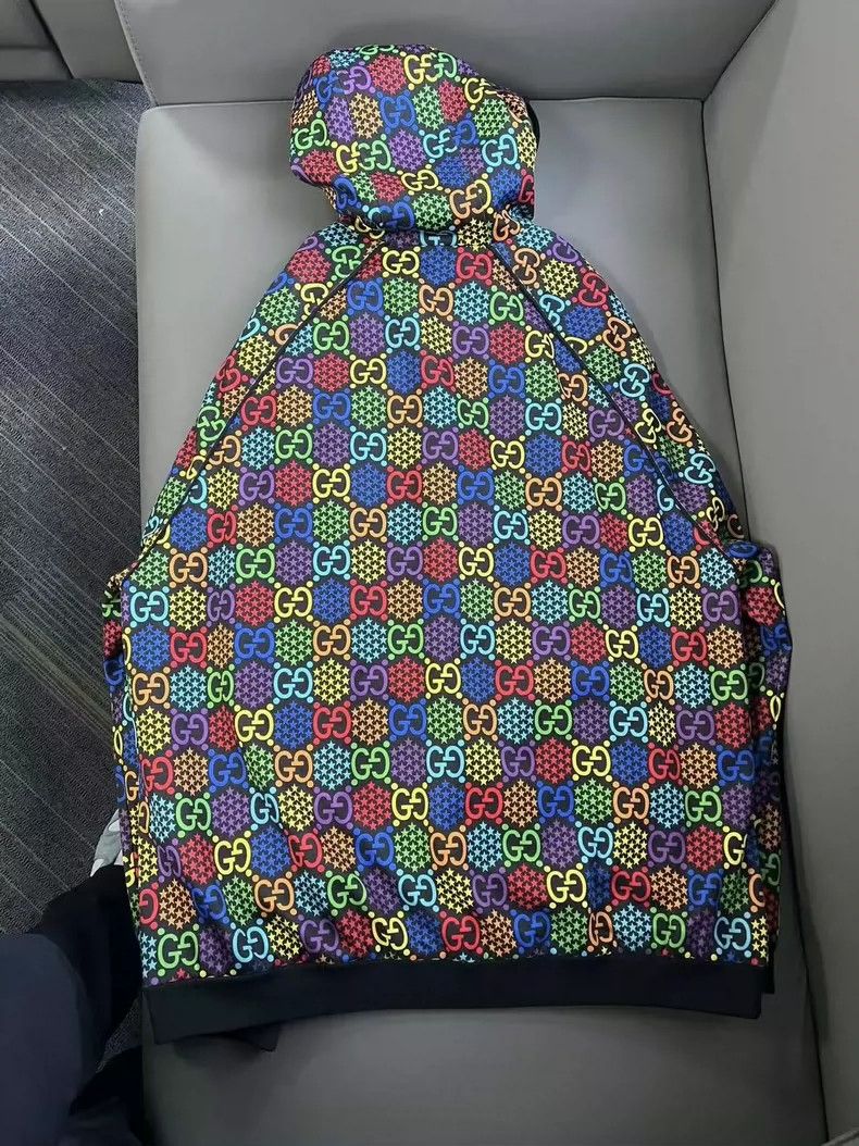 Gucci Gucci Colorful Double G Printed Jacket Size US XL / EU 56 / 4 - 2 Thumbnail