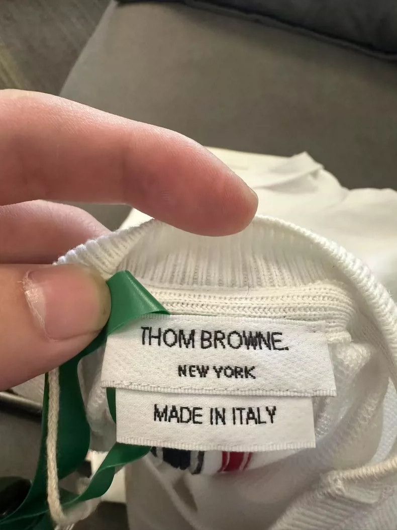 Thom Browne Thom Browne White Short Sleeve Shirt Size US M / EU 48-50 / 2 - 3 Thumbnail