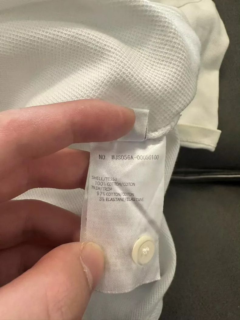 Thom Browne Thom Browne White Short Sleeve Shirt Size US M / EU 48-50 / 2 - 4 Thumbnail