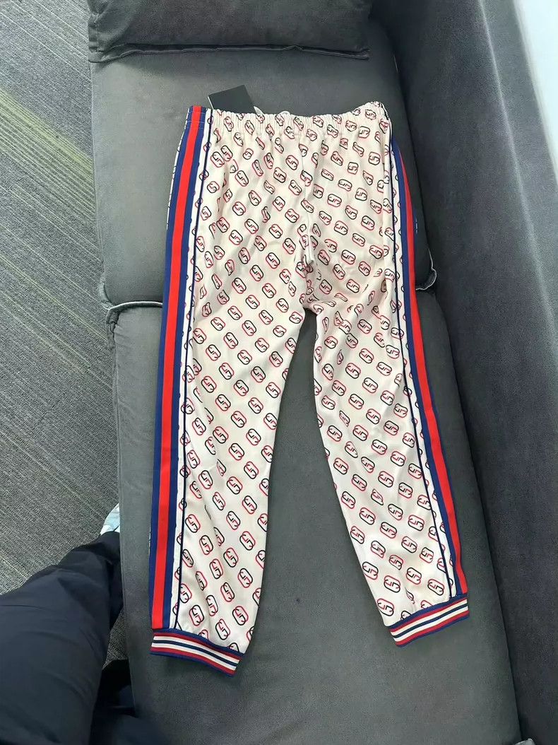 Gucci Gucci Red Blue GG Print Long Pants Size US 28 / EU 44 - 2 Thumbnail