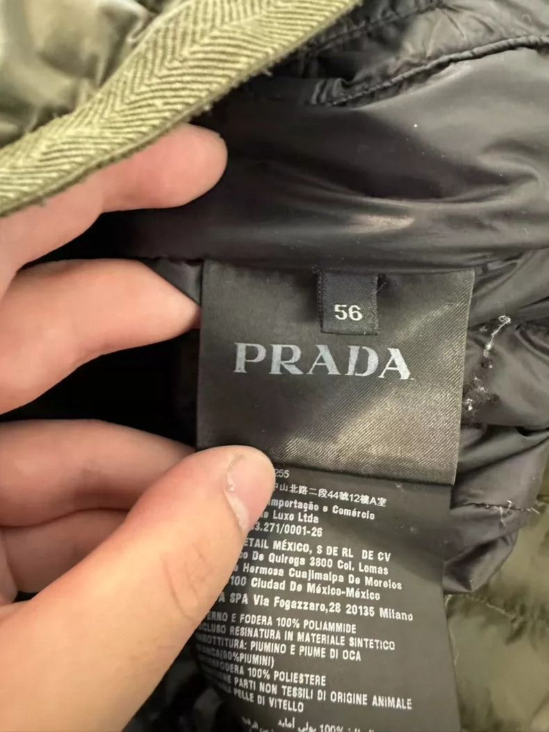Prada Prada Lightweight Down Jacket with Hood Size US L / EU 52-54 / 3 - 3 Thumbnail