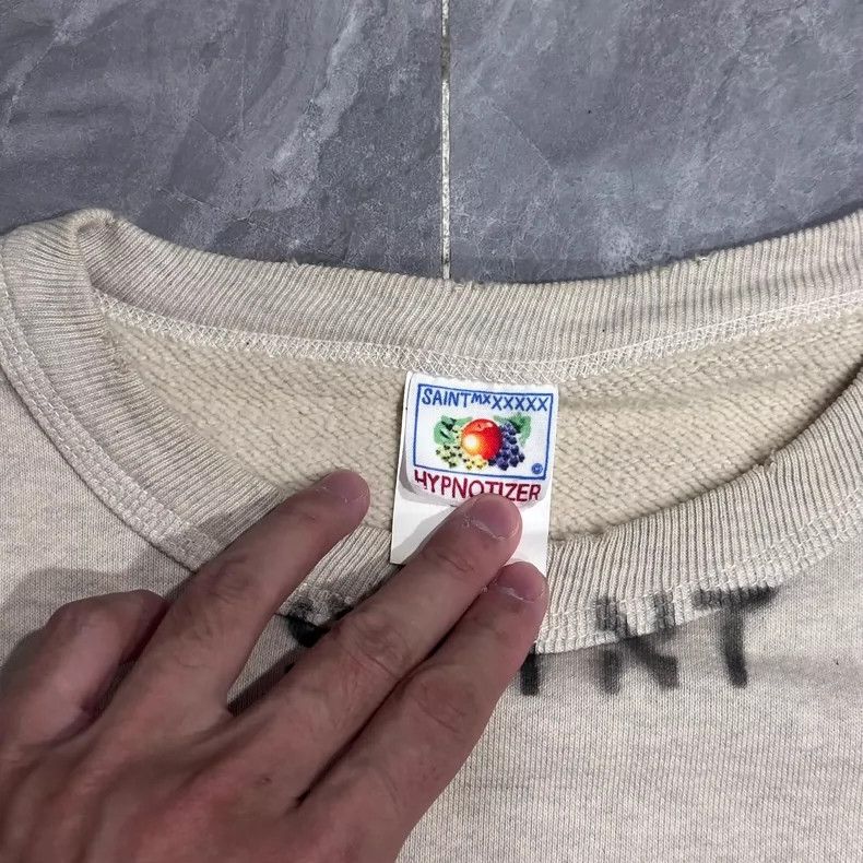 Saint Michael Saint Michael Vintage Graphic Hoodie Sweatshirt Size US L / EU 52-54 / 3 - 6 Thumbnail
