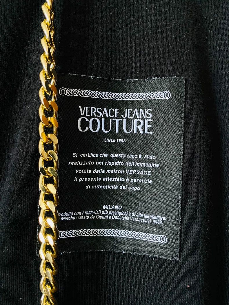 Versace Versace Couture Black Zip-Up Hoodie Size US L / EU 52-54 / 3 - 4 Thumbnail