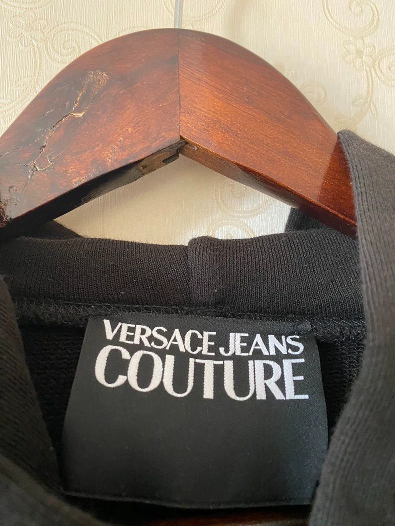 Versace Versace Black Hoodie Unique Fashion Piece Size US L / EU 52-54 / 3 - 4 Thumbnail