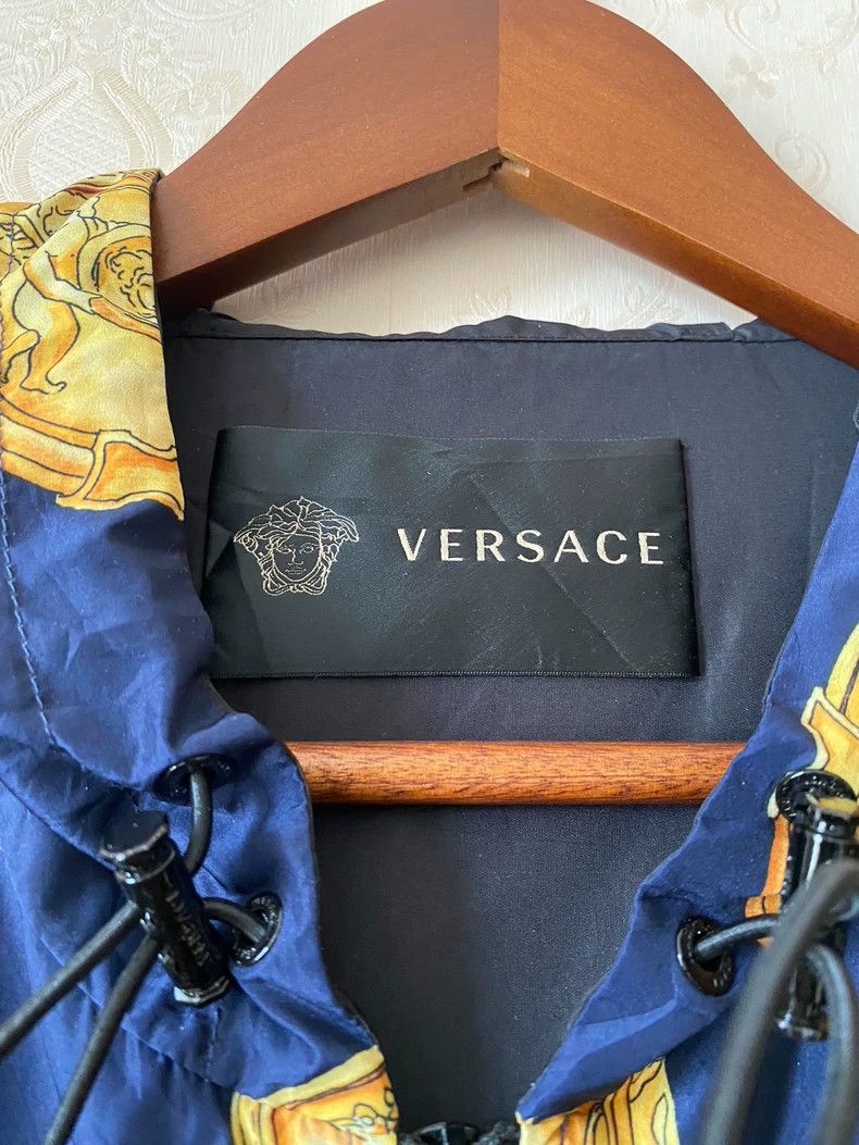 Versace Versace Hooded Jacket with Gold Medallions Size US XXL / EU 58 / 5 - 3 Thumbnail