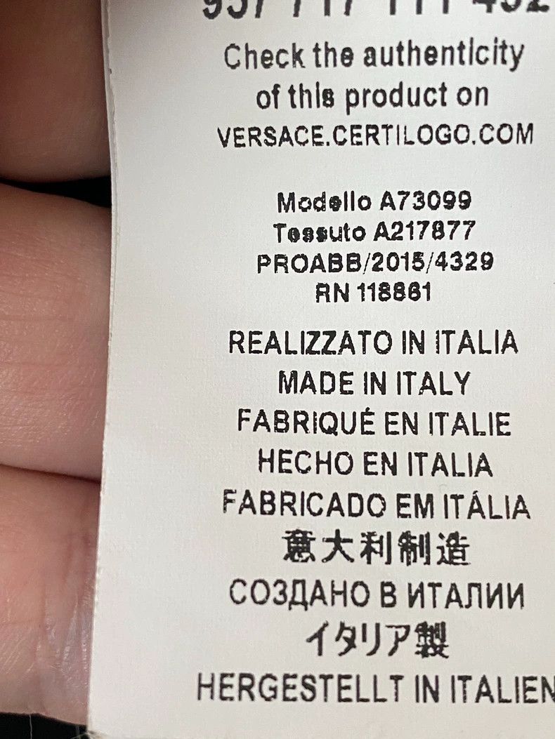 Versace Versace Sweatshirt with Graphic Design Size US L / EU 52-54 / 3 - 5 Thumbnail