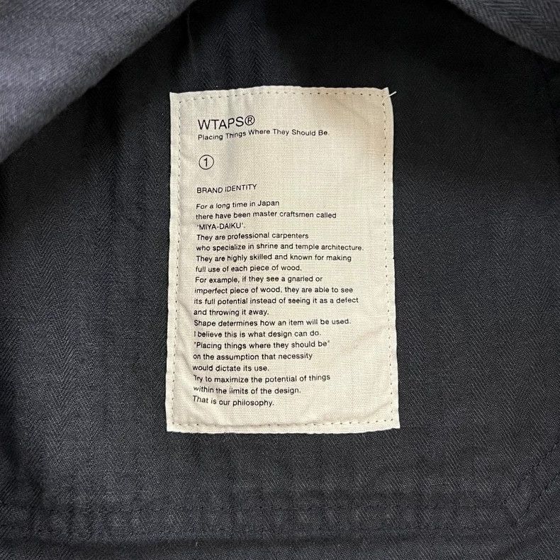 Wtaps WTAPS Limited Edition Shop Coat Navy Size US S / EU 44-46 / 1 - 7 Thumbnail