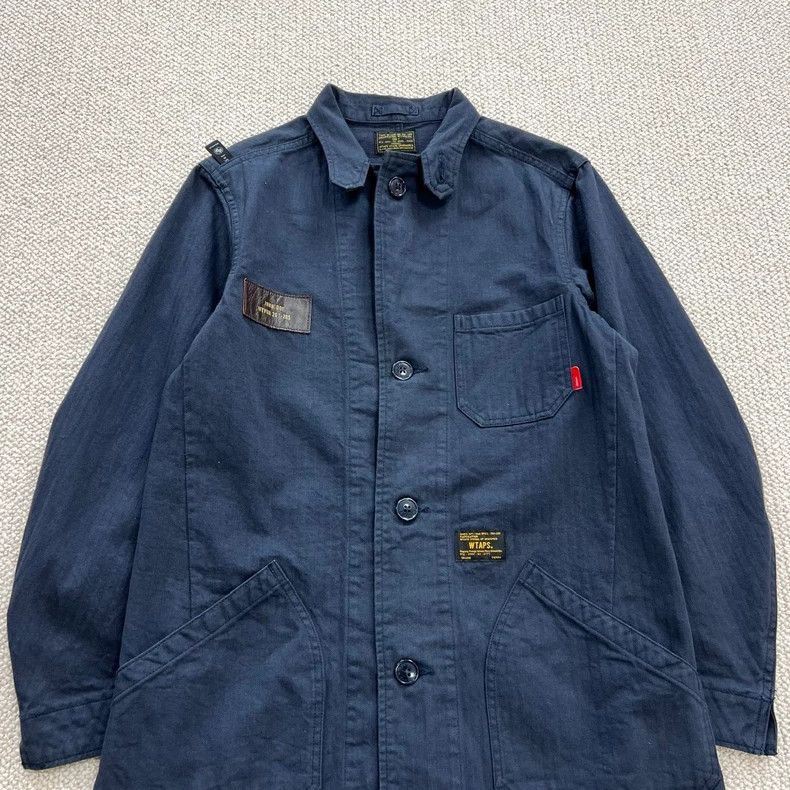 Wtaps WTAPS Limited Edition Shop Coat Navy Size US S / EU 44-46 / 1 - 3 Thumbnail