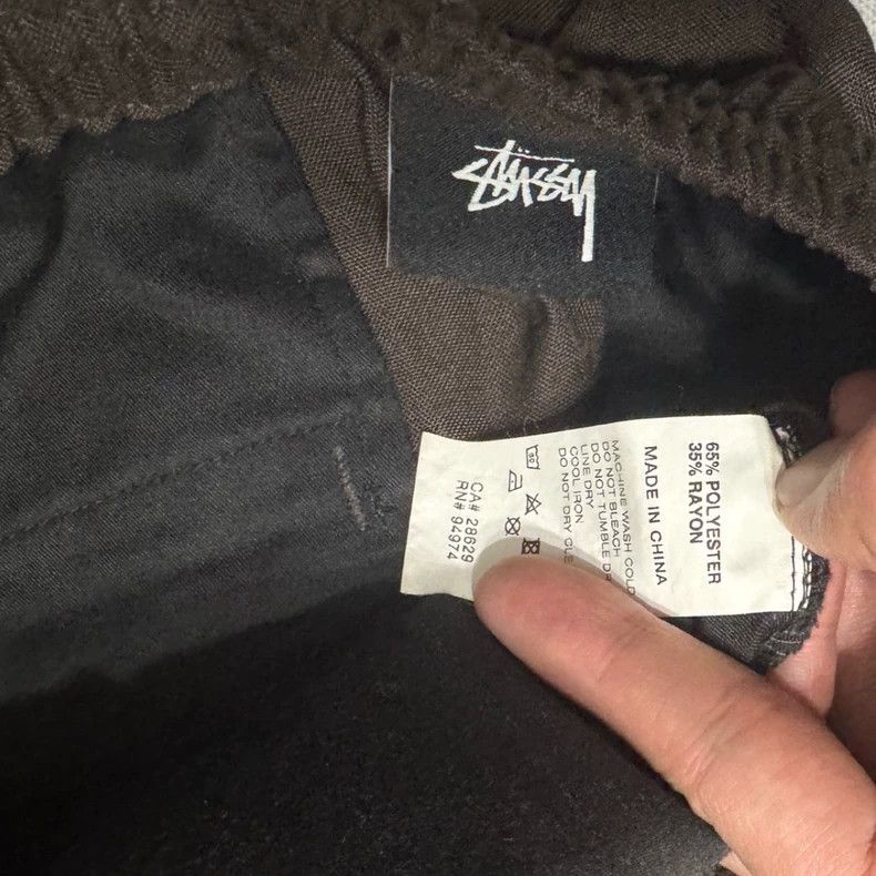 Stussy Stussy Relaxed Pants in Synthetic Blend Size US 34 / EU 50 - 6 Thumbnail