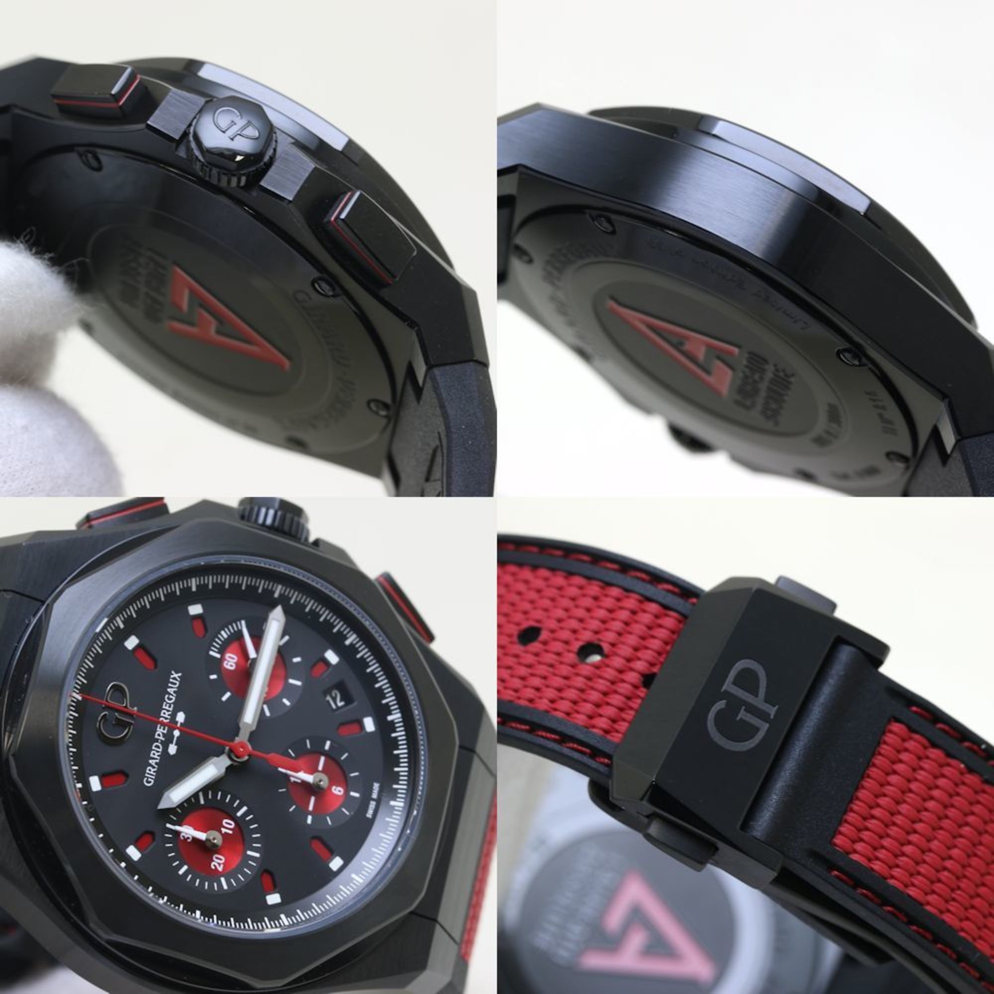 Other GIRARD-PERREGAUX Girard Perregaux Roth Absolute Passion Limited to 50 pieces worldwide 81060-21-692-FH6A Titanium x Rubber Men's 39745 Watch Size ONE SIZE - 7 Thumbnail