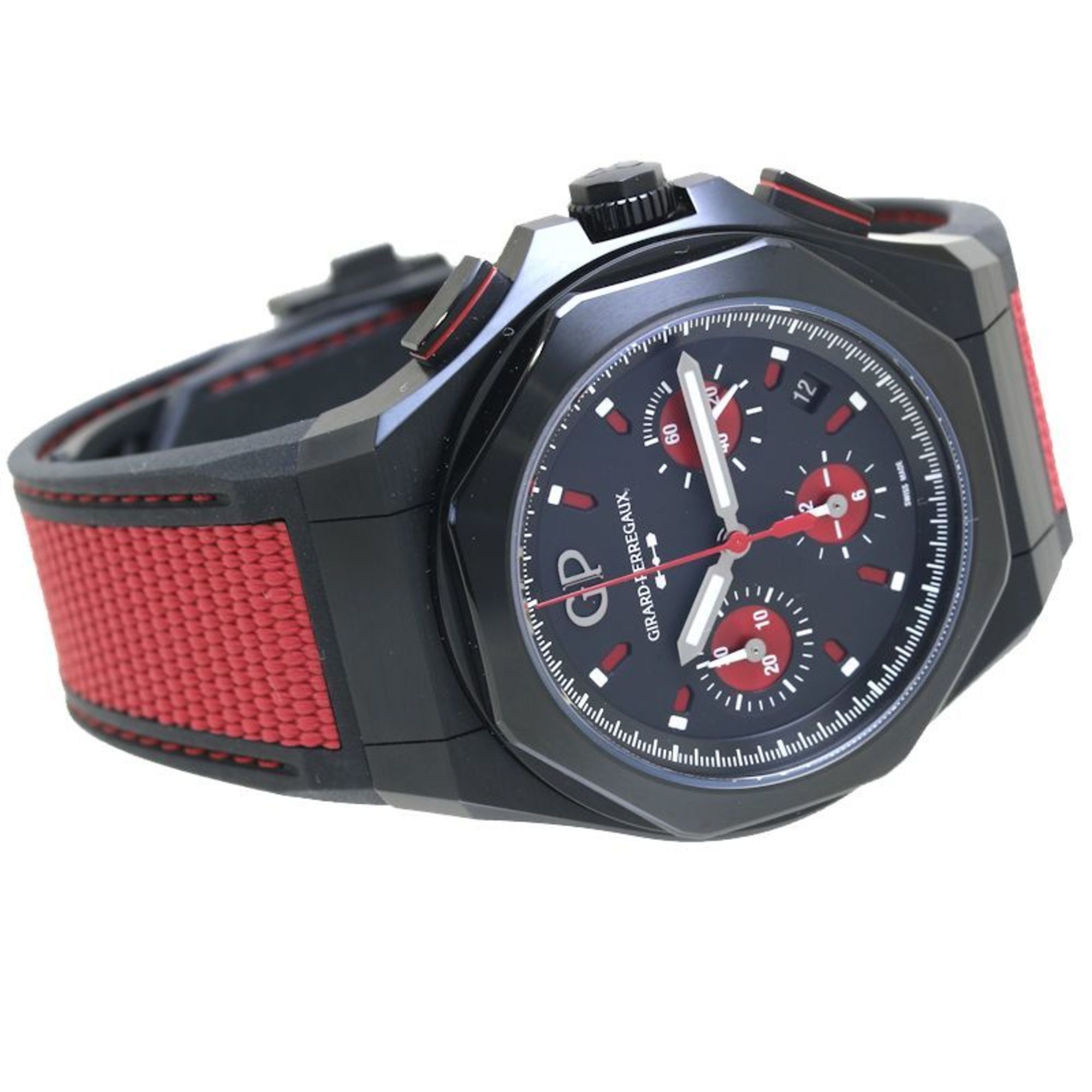 Other GIRARD-PERREGAUX Girard Perregaux Roth Absolute Passion Limited to 50 pieces worldwide 81060-21-692-FH6A Titanium x Rubber Men's 39745 Watch Size ONE SIZE - 6 Thumbnail