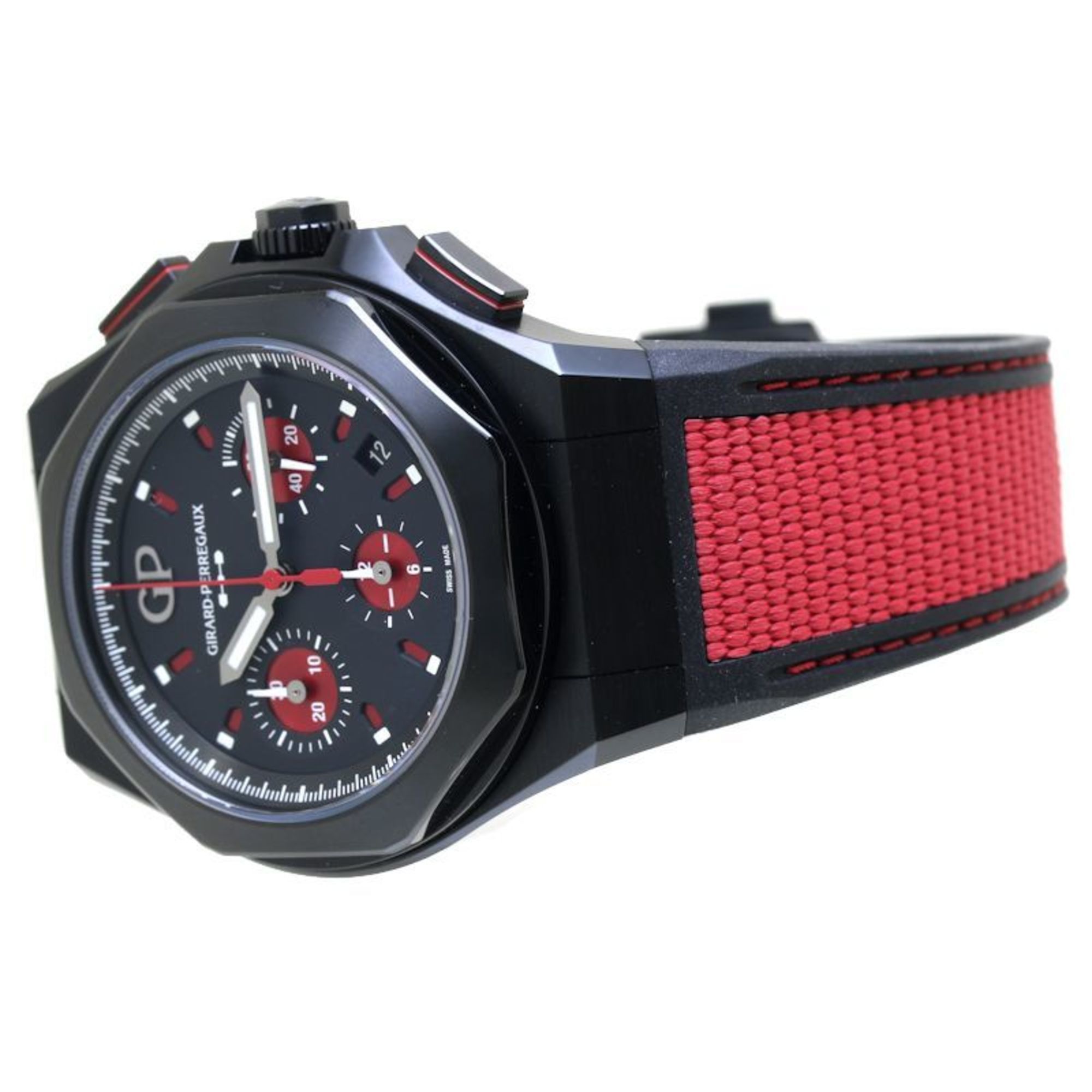 Other GIRARD-PERREGAUX Girard Perregaux Roth Absolute Passion Limited to 50 pieces worldwide 81060-21-692-FH6A Titanium x Rubber Men's 39745 Watch Size ONE SIZE - 3 Thumbnail
