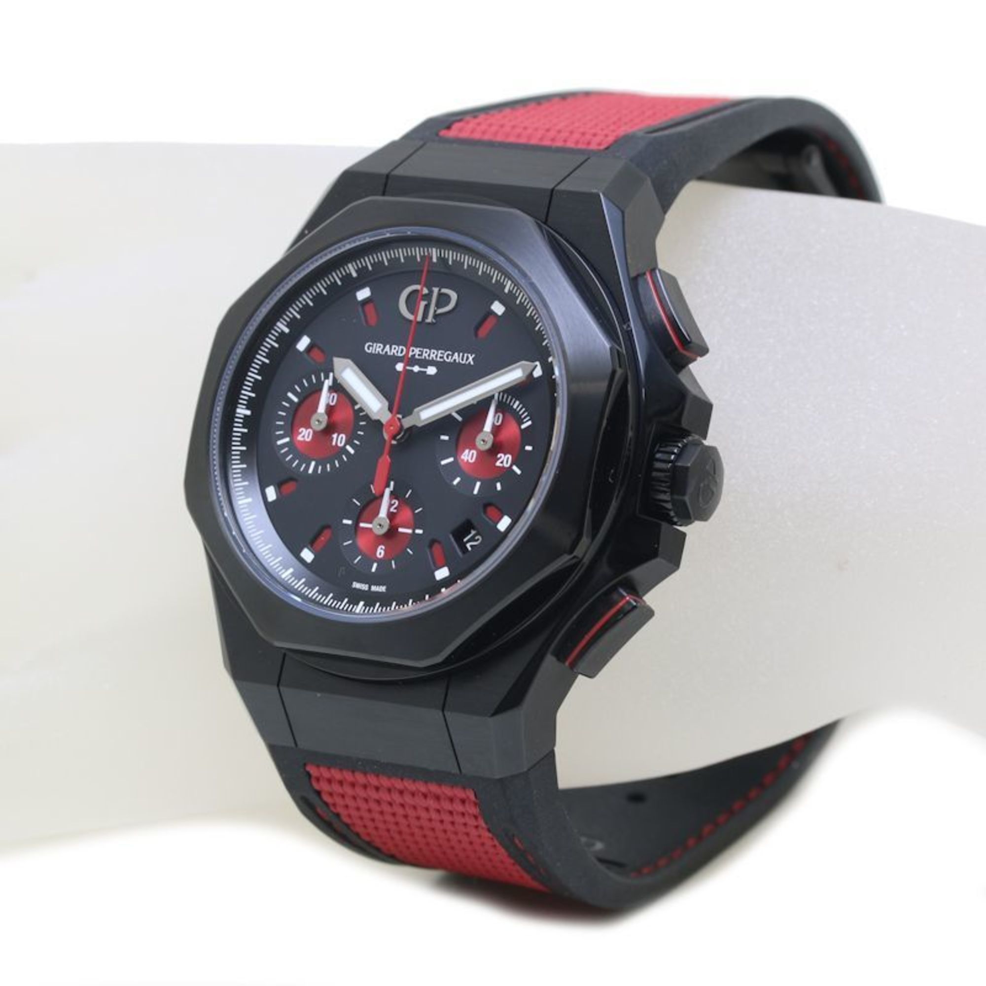 Other GIRARD-PERREGAUX Girard Perregaux Roth Absolute Passion Limited to 50 pieces worldwide 81060-21-692-FH6A Titanium x Rubber Men's 39745 Watch Size ONE SIZE - 2 Thumbnail