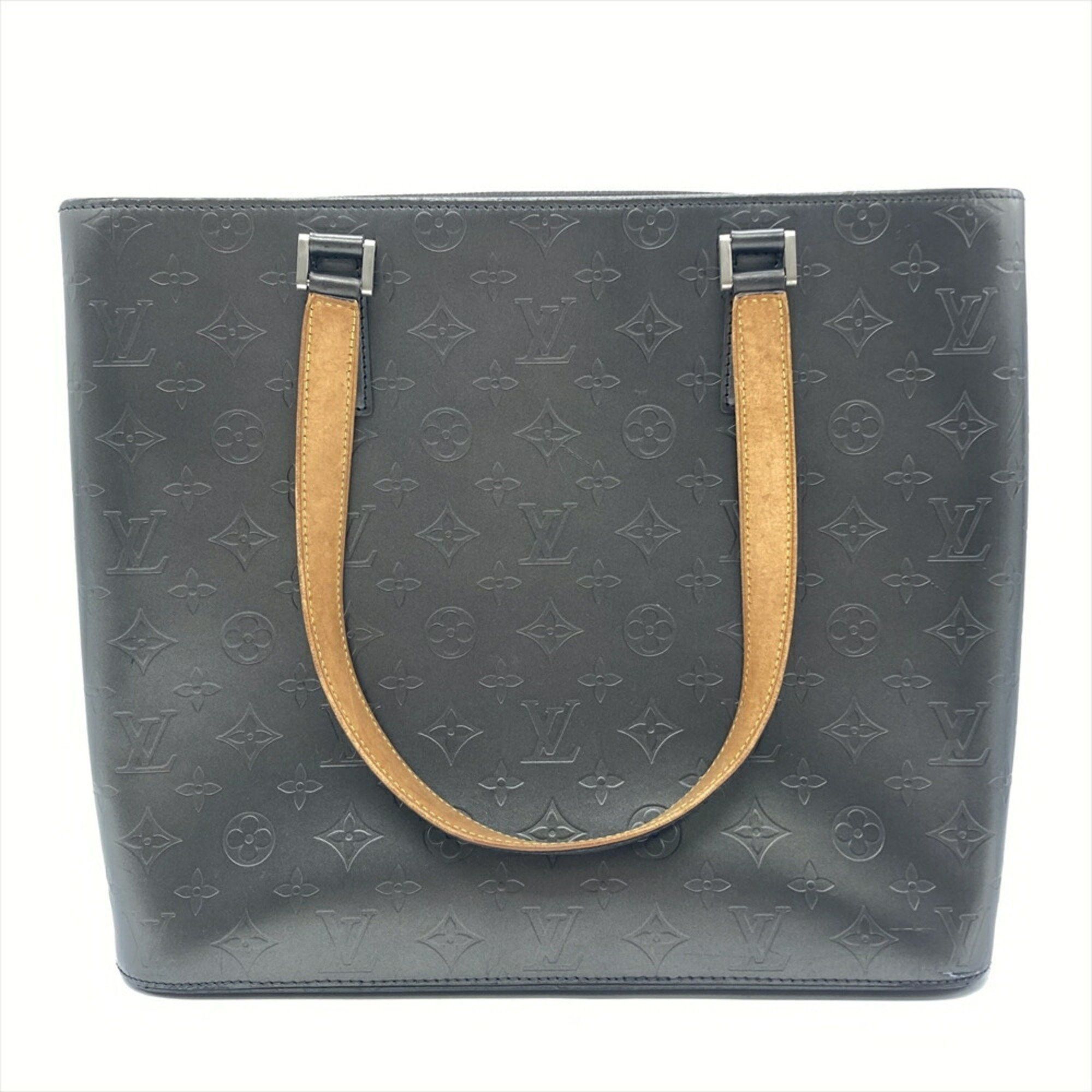Louis Vuitton Louis Vuitton Wilwood Tote Bag Monogram Matte M55105 Grey TH0062 Men's Size ONE SIZE - 4 Thumbnail