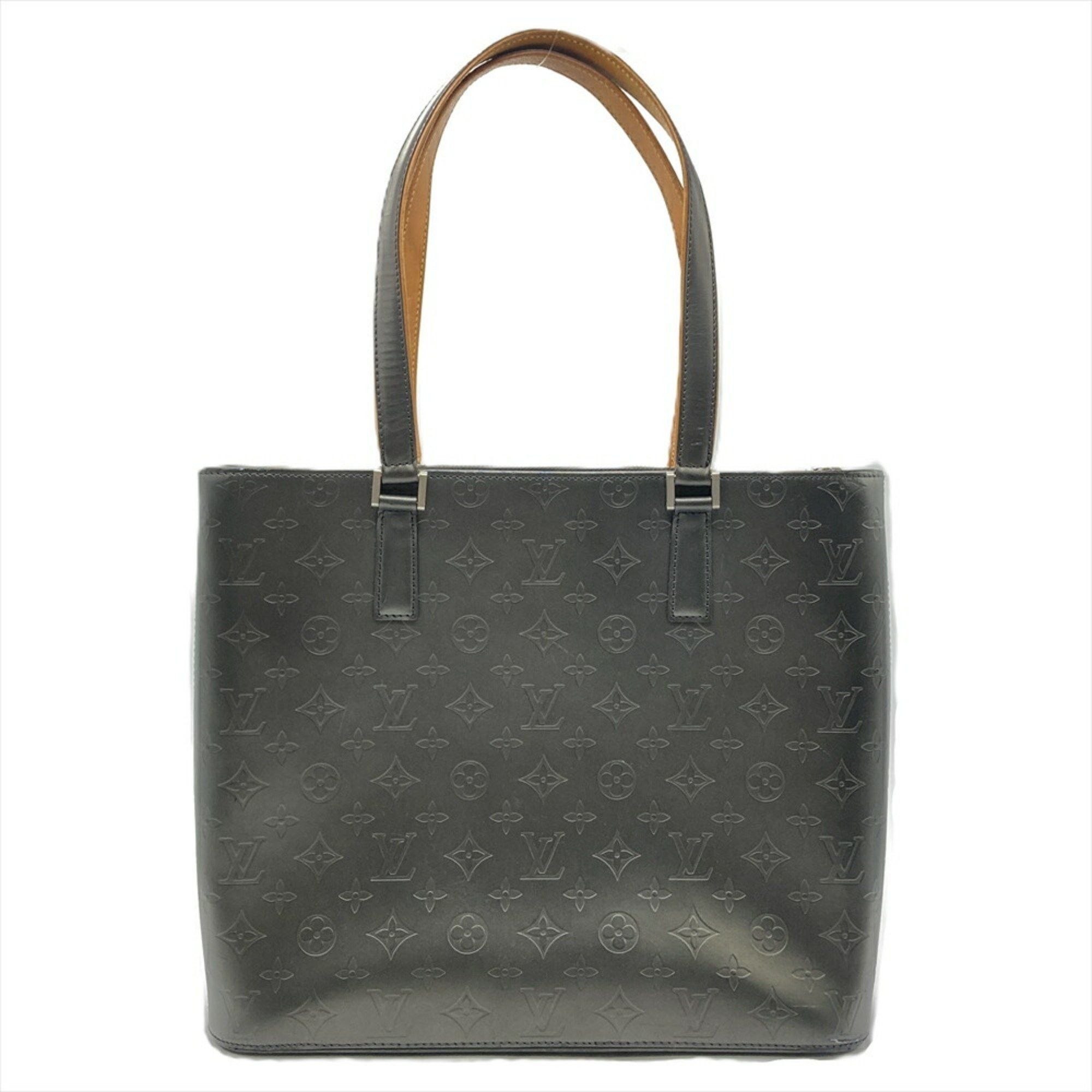 Louis Vuitton Louis Vuitton Wilwood Tote Bag Monogram Matte M55105 Grey TH0062 Men's Size ONE SIZE - 2 Thumbnail