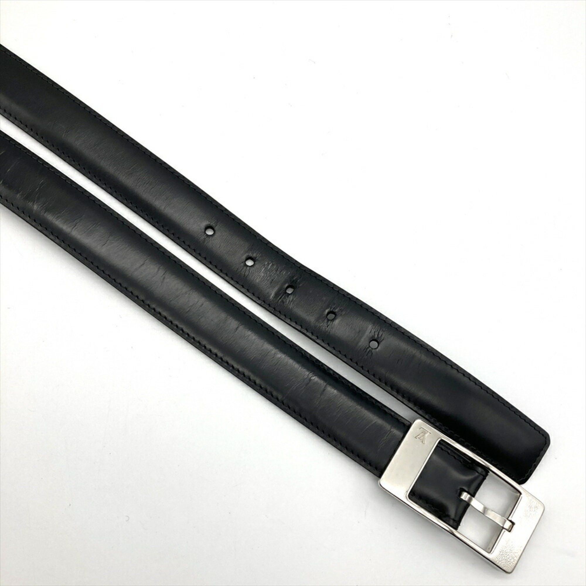 Louis Vuitton Louis Vuitton Santur Mirage Belt Leather M9831 Black C111 95cm 36inch Men's Size ONE SIZE - 5 Thumbnail