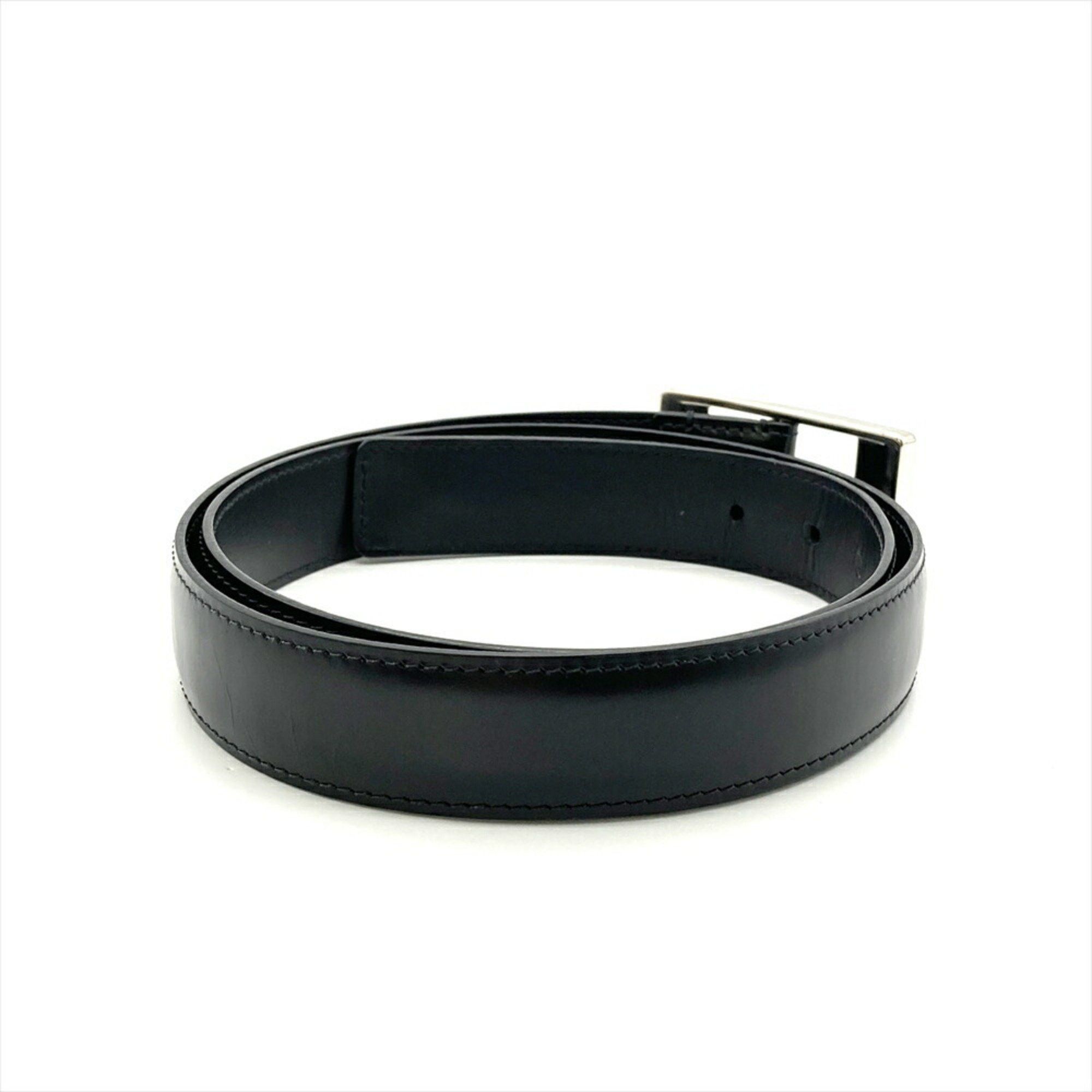 Louis Vuitton Louis Vuitton Santur Mirage Belt Leather M9831 Black C111 95cm 36inch Men's Size ONE SIZE - 3 Thumbnail