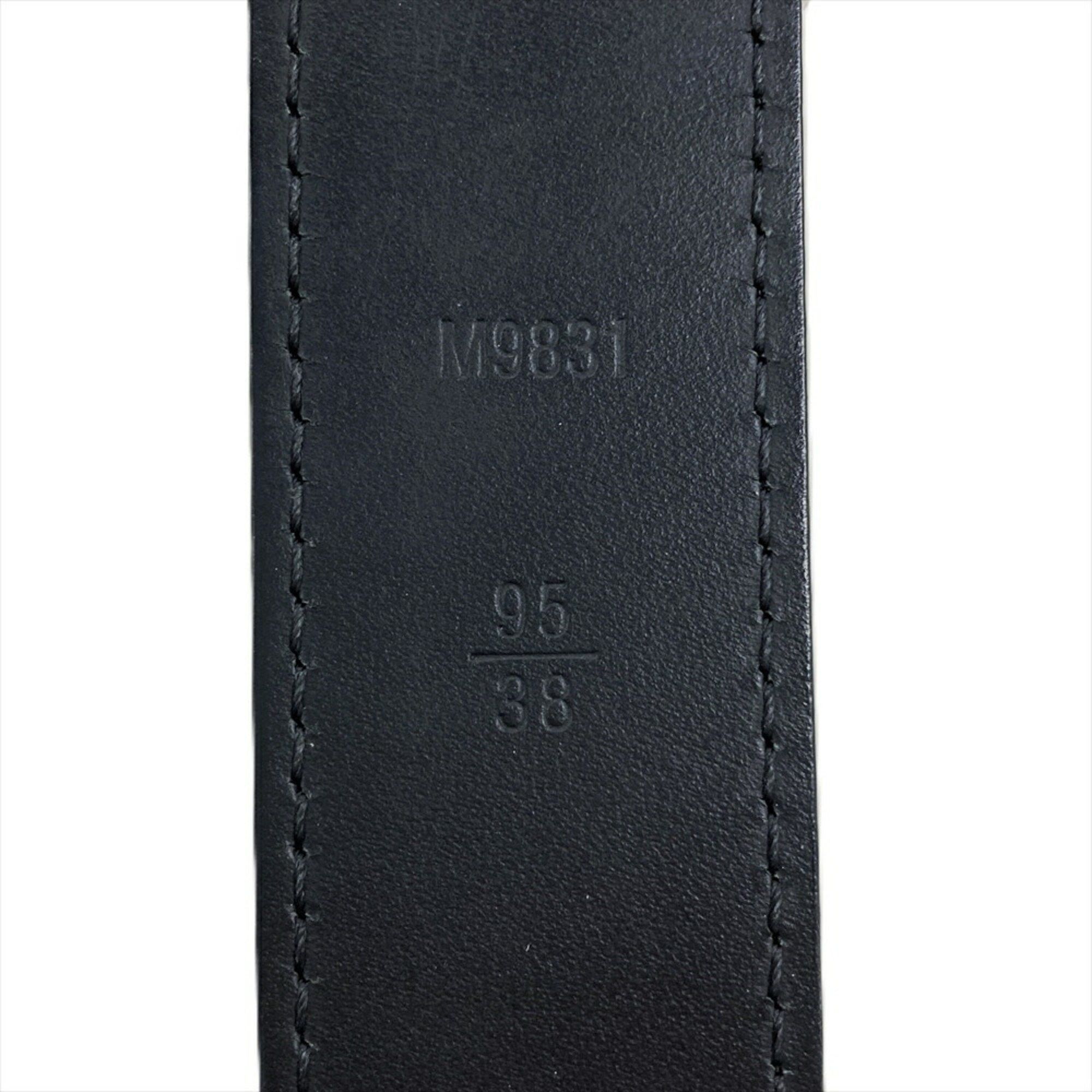 Louis Vuitton Louis Vuitton Santur Mirage Belt Leather M9831 Black C111 95cm 36inch Men's Size ONE SIZE - 8 Thumbnail