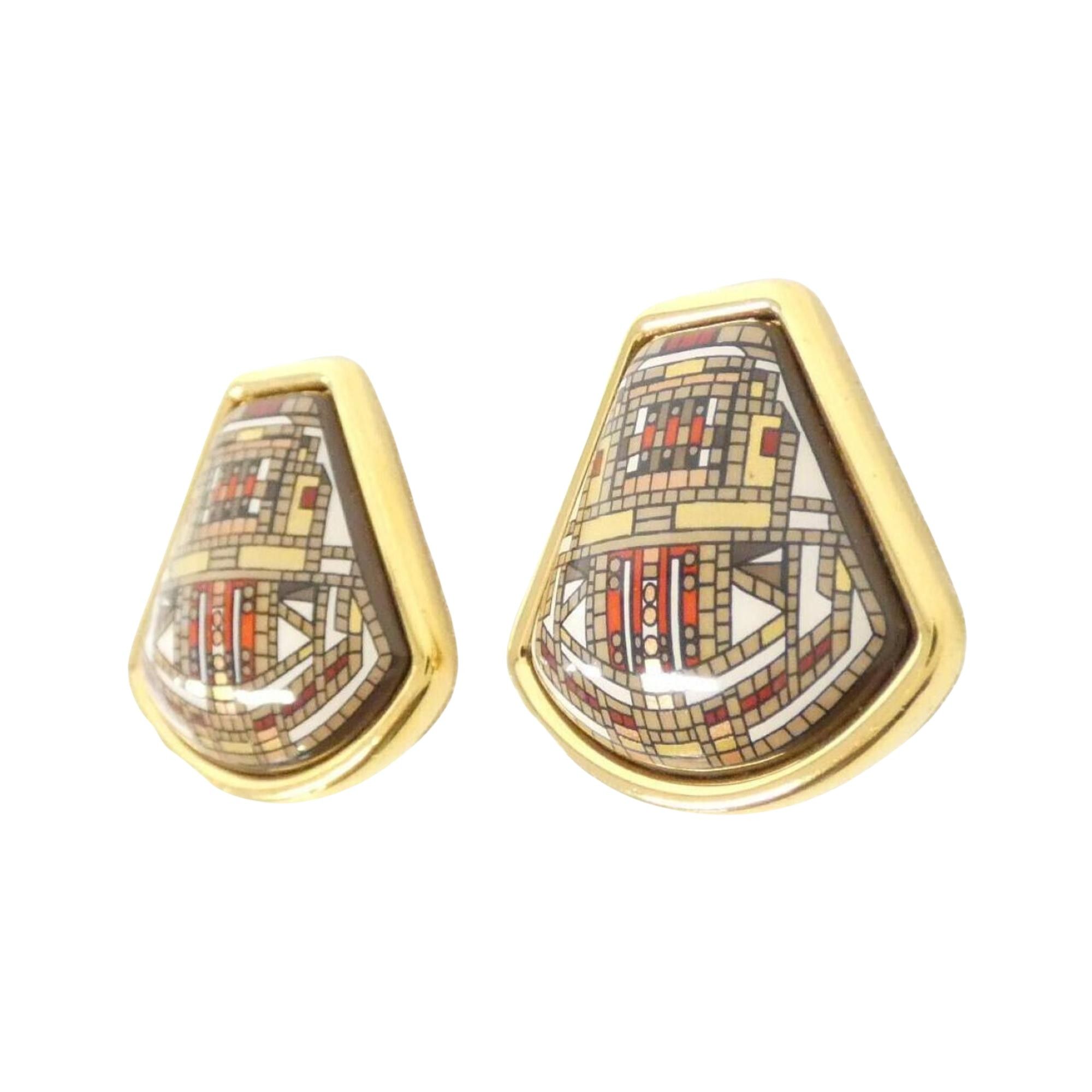 Hermes Hermès Émail earring Size ONE SIZE - 2 Thumbnail
