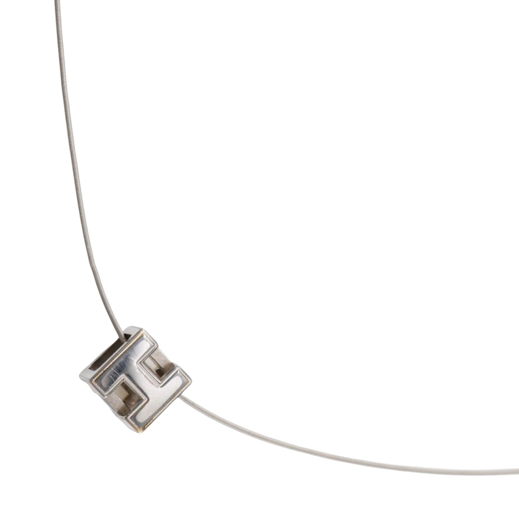 Hermes Hermès Cage d'H necklace Size ONE SIZE - 2 Thumbnail