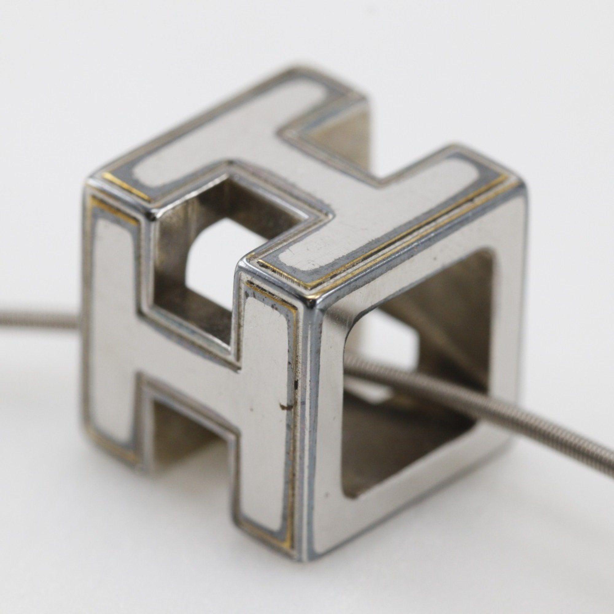 Hermes Hermès Cage d'H necklace Size ONE SIZE - 3 Thumbnail