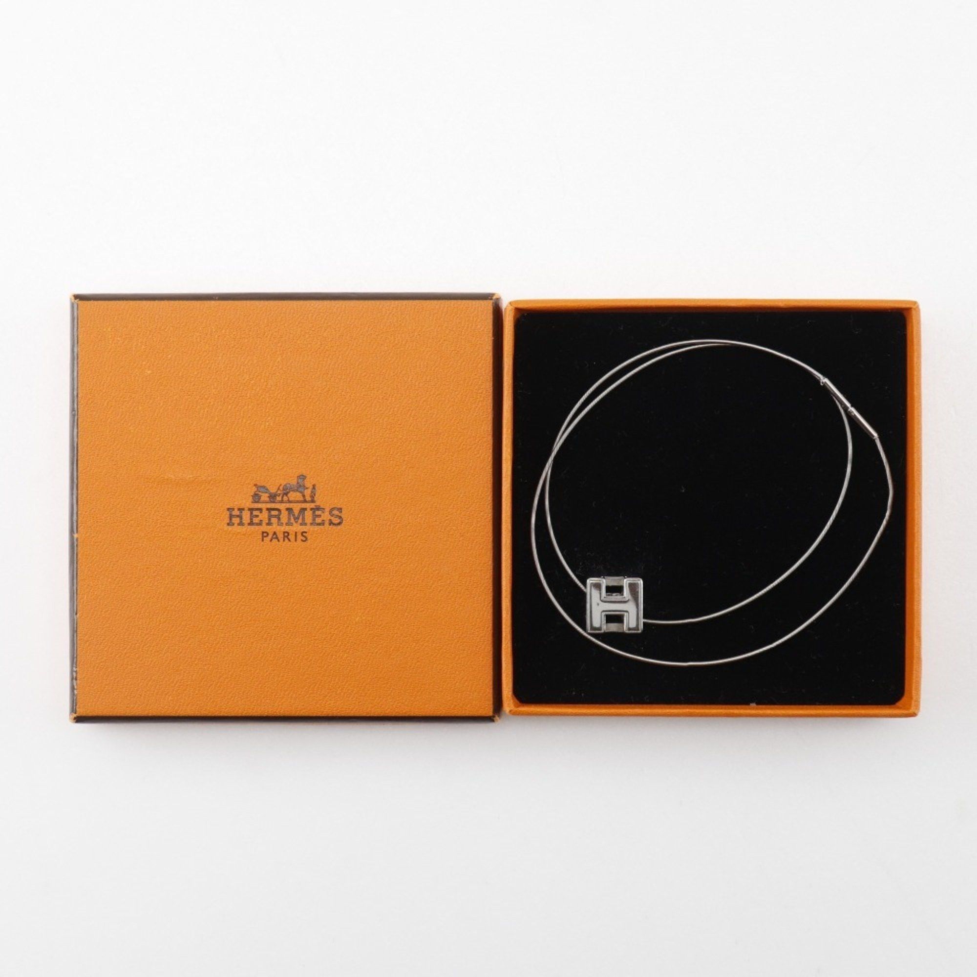 Hermes Hermès Cage d'H necklace Size ONE SIZE - 7 Thumbnail
