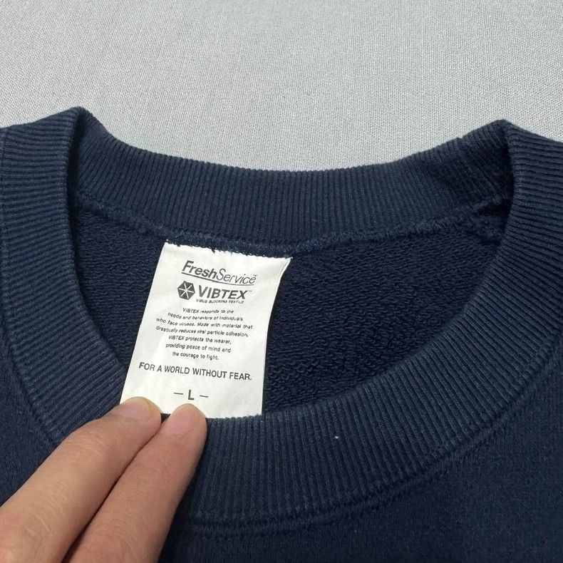 Wtaps FreshService VIBTEX Sweat Crew Neck Sweatshirt Size US L / EU 52-54 / 3 - 6 Thumbnail
