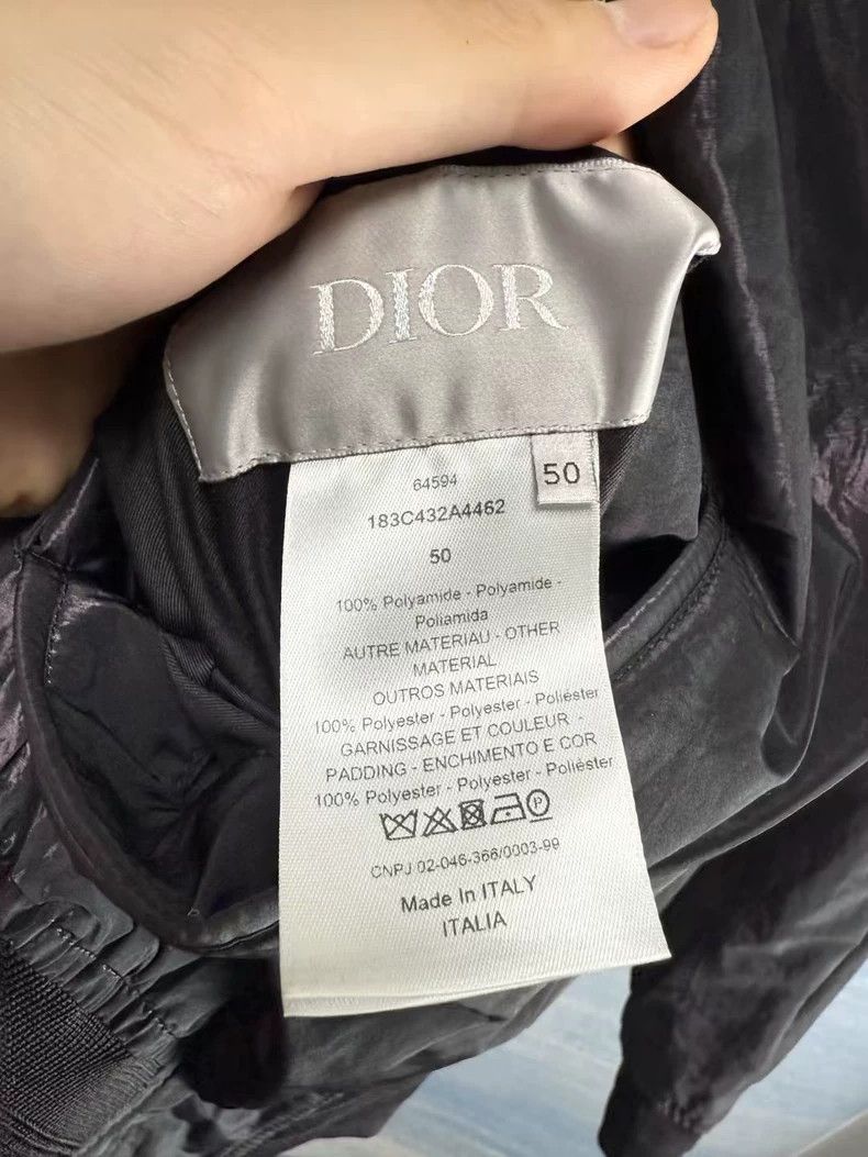 Dior Dior Black Reversible Bomber Jacket Size 50-yf Size US L / EU 52-54 / 3 - 7 Thumbnail