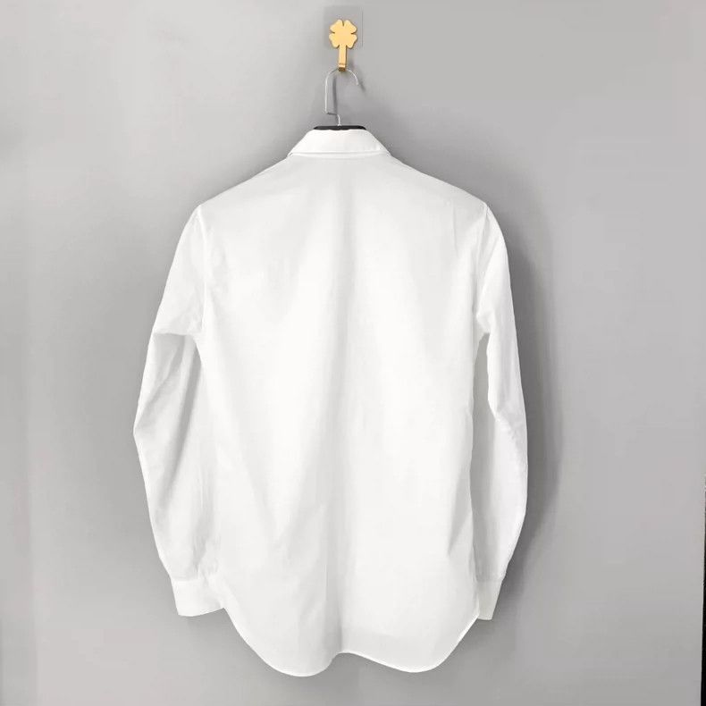 Dior Dior Essentials White Long Sleeve Shirt-yf Size US M / EU 48-50 / 2 - 2 Thumbnail