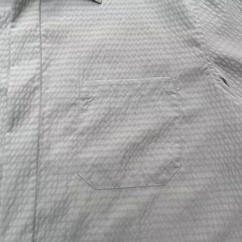 Dior Mint Green Pleated Short Sleeve Shirt-yf Size US M / EU 48-50 / 2 - 4 Thumbnail