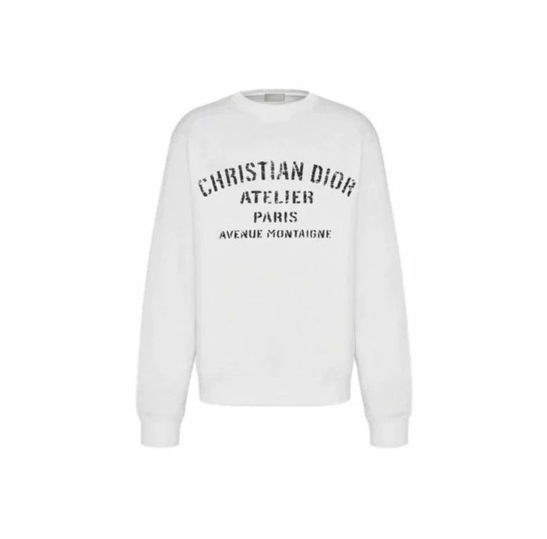 Dior Dior Classic Logo Long Sleeve Sweatshirt-yf Size US M / EU 48-50 / 2 - 5 Thumbnail