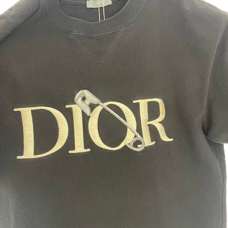 Dior Dior Short Sleeve Logo T-Shirt Deep Brown-yf Size US M / EU 48-50 / 2 - 3 Thumbnail