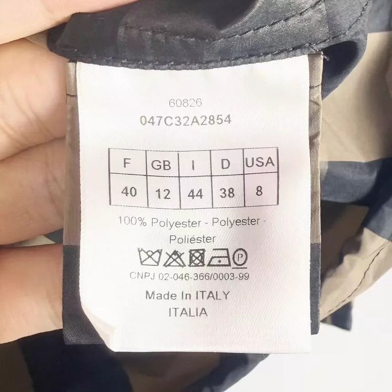 Dior Dior Checkered Hooded Jacket with Embroidery-yf Size US M / EU 48-50 / 2 - 4 Thumbnail