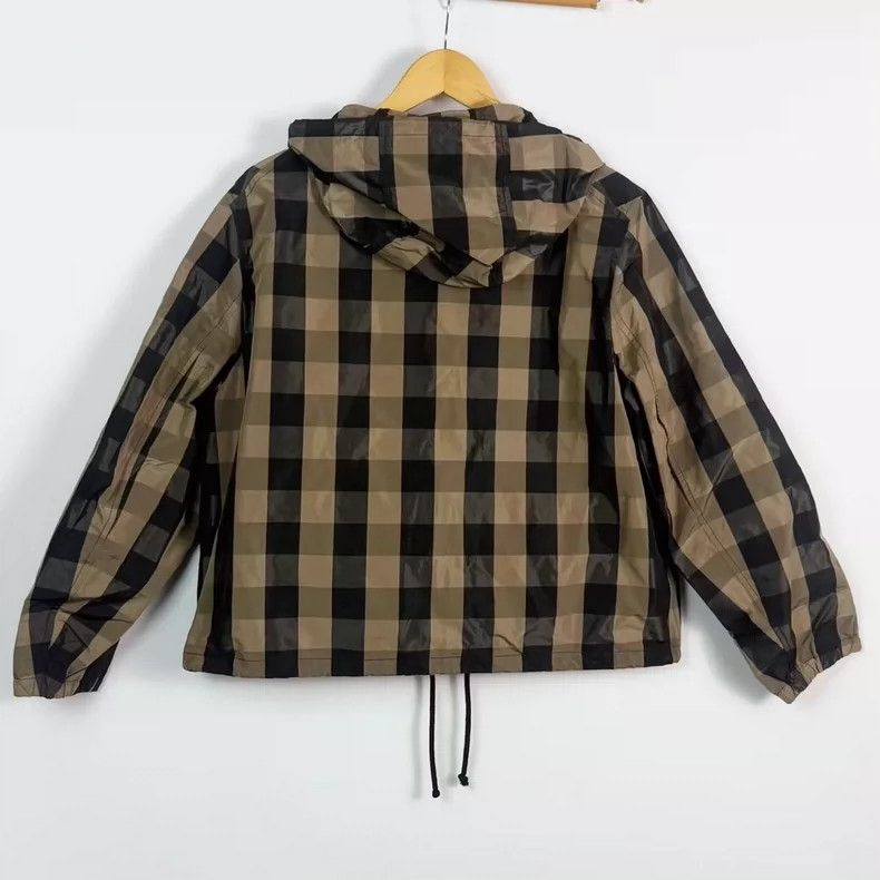 Dior Dior Checkered Hooded Jacket with Embroidery-yf Size US M / EU 48-50 / 2 - 2 Thumbnail