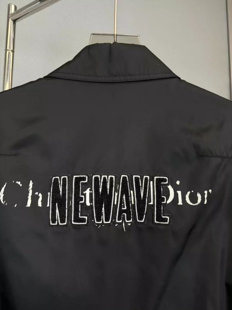 Dior Dior NEWAVE Coach Jacket Black Outerwear-yf Size US L / EU 52-54 / 3 - 3 Thumbnail