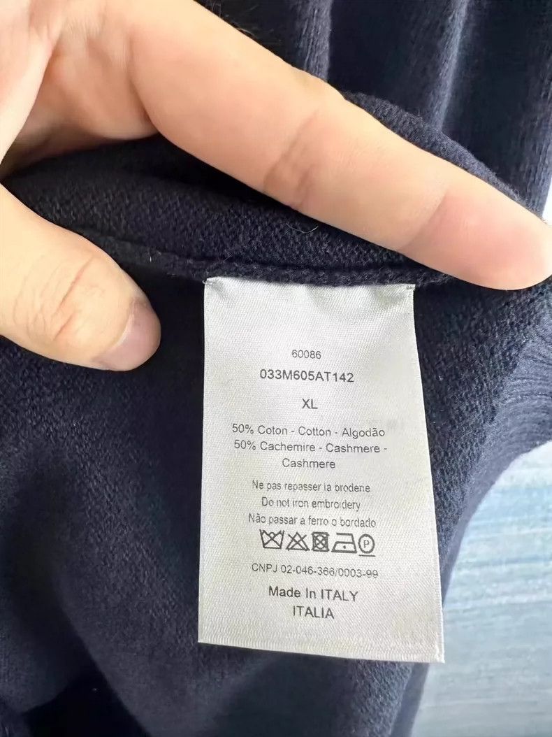 Dior Dior x Air Jordan Basketball Knit Sweater-yf Size US XL / EU 56 / 4 - 2 Thumbnail