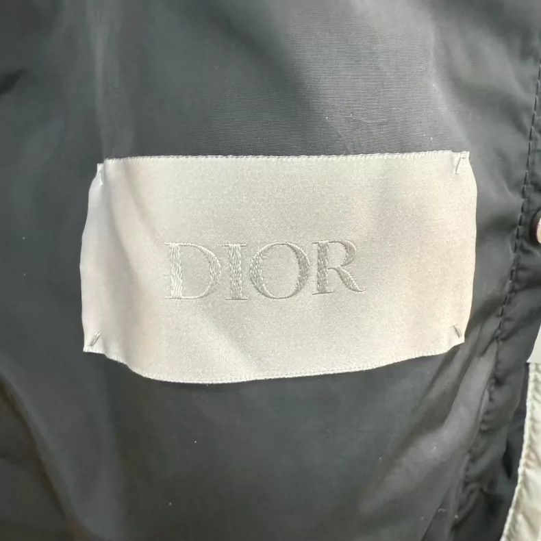 Dior Dior Oblique Logo Puffer Jacket Silver-yf Size US L / EU 52-54 / 3 - 2 Thumbnail