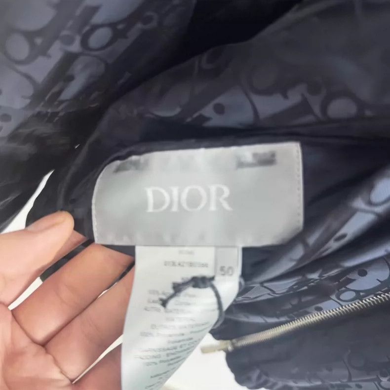 Dior Dior Double-Sided Hooded Leather Jacket-yf Size US L / EU 52-54 / 3 - 7 Thumbnail