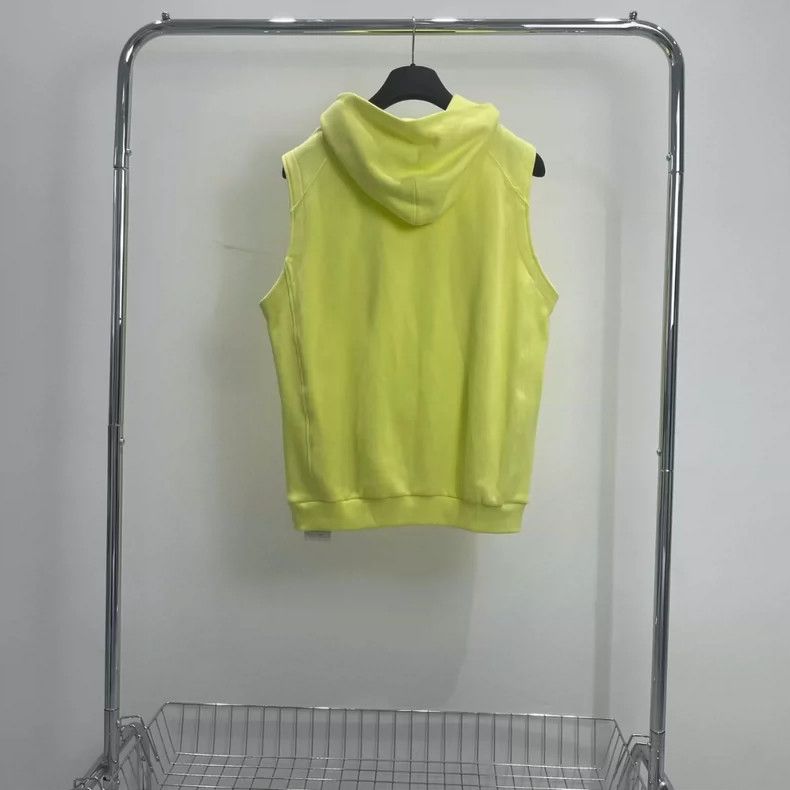 Dior Dior Yellow Hooded Sleeveless Vest-yf Size US S / EU 44-46 / 1 - 2 Thumbnail