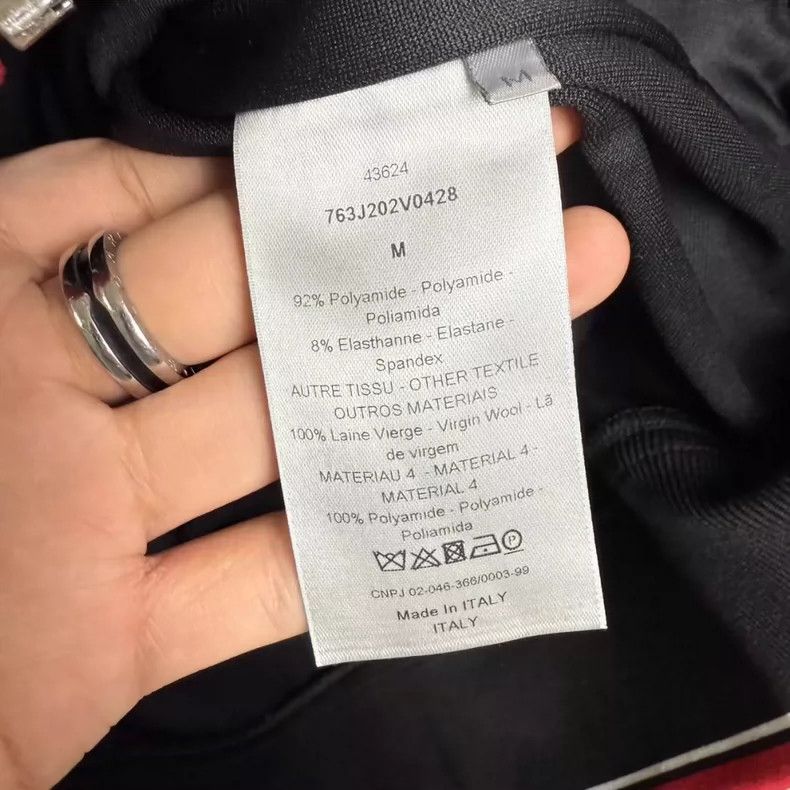 Dior Dior Black Zip-Up Hoodie with Logo-yf Size US M / EU 48-50 / 2 - 6 Thumbnail