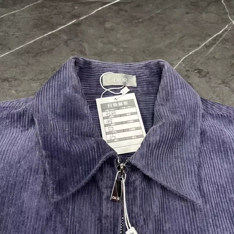Dior DIOR Embroidered Corduroy Pocket Jacket-yf Size US M / EU 48-50 / 2 - 5 Thumbnail