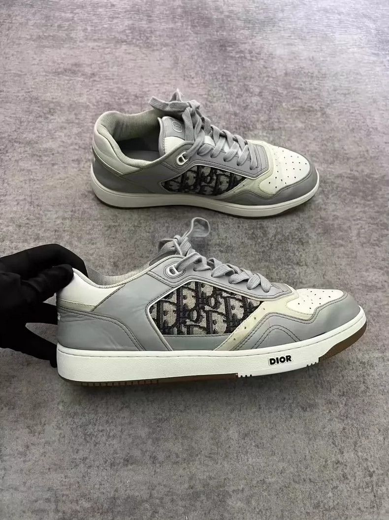 Dior Dior Gray White B27 Sneakers Size 43-yf Size US 10 / EU 43 - 2 Thumbnail