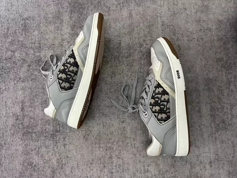 Dior Dior Gray White B27 Sneakers Size 43-yf Size US 10 / EU 43 - 3 Thumbnail